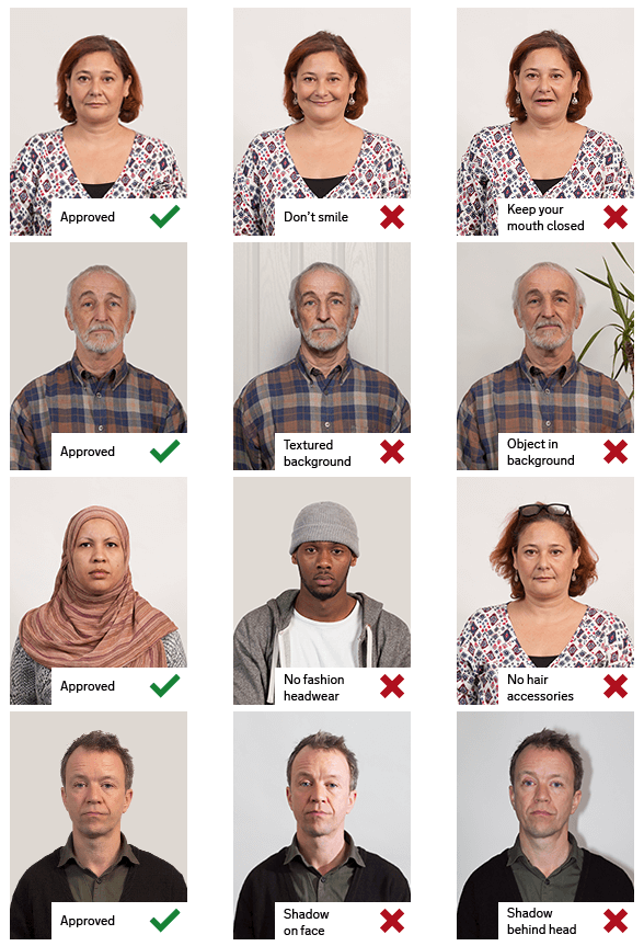 How to take a digital photo when renewing your driving licence